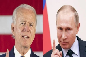 Tổng thống Mỹ Joe Biden (trái) và Tổng thống Nga Vladimir Putin. Ảnh: AFP