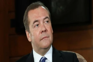 Cựu tổng thống Nga Dmitry Medvedev, hiện là Phó Chủ tịch Hội đồng An ninh Nga. Ảnh: SPUTNIK