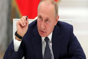 Tổng thống Nga Vladimir Putin. Ảnh: AP