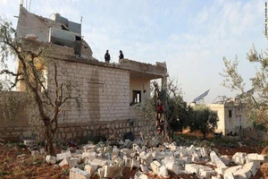 Mỹ tiêu diệt thủ lĩnh IS trong cuộc đột kích hồi tháng 2 ở Idlib, Syria. Ảnh: AP
