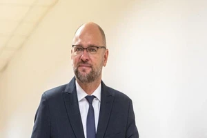 Bộ trưởng Kinh tế Slovakia Richard Sulik. Ảnh: EPA-EFE