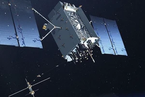 Vệ tinh GPS III của Mỹ. Ảnh: US AIR FORCE