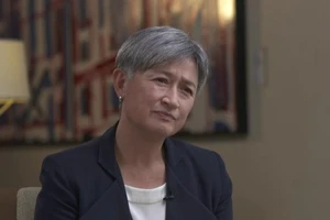 Ngoại trưởng Úc Penny Wong. Ảnh: CHANNEL NEWS ASIA 