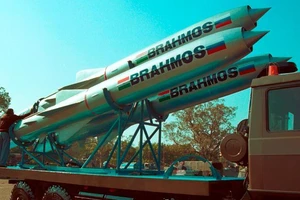 Tên lửa hành trình BrahMos do Nga và Ấn Độ phát triển. Ảnh: CNN