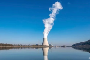 Nhà máy điện hạt nhân Isar 2 ở Essenbach, Đức. ẢNH: AP