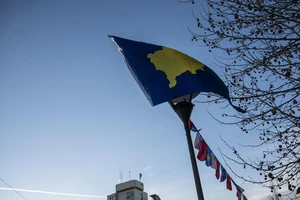 Cờ Kosovo. Ảnh: RT