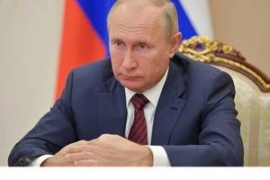 Tổng thống Nga Vladimir Putin. ẢNH: TASS