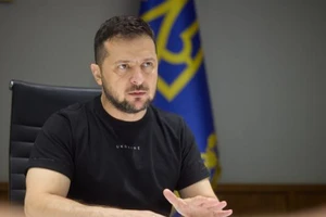 Tổng thống Ukraine - ông Volodymyr Zelensky. Ảnh: UKRIFORM