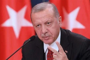 Tổng thống Thổ Nhĩ Kỳ Recep Tayyip Erdogan. ẢNH: SPUTNIK