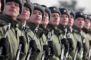 Hình ảnh quân nhân Nga. ẢNH VITALY V. KUZMIN