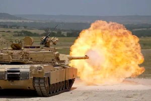 Xe tăng M1 Abrams của Mỹ. Ảnh: US ARMY