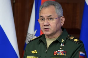 Bộ trưởng Quốc phòng Nga Sergei Shoigu. Ảnh: REUTERS