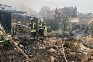 Kiev chịu trận oanh tạc dữ dội nhất năm, bằng UAV và tên lửa