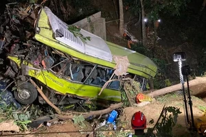 Xe lao xuống khe núi, xe đâm vào cây, 31 người chết 