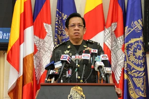 Campuchia lên tiếng sự xuất hiện tàu chiến Trung Quốc ở căn cứ Ream
