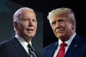 Ông Biden và ông Trump bước vào phiên tranh luận đầu tiên