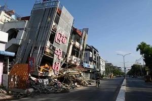 Myanmar lại xảy ra động đất, rung lắc tận Thái Lan
