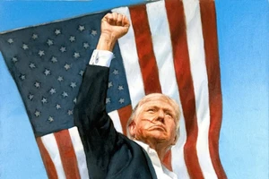 CNN đăng 'bức chân dung bí ẩn' ông Putin tặng ông Trump