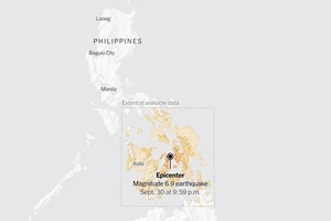 Nóng: Động đất 6,9 độ richter ở Philippines, cảnh báo nguy cơ sóng thần