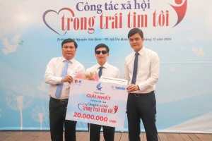 Trao giải cuộc thi 'Công tác xã hội trong trái tim tôi'