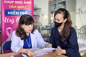 Gần 200 nữ công nhân được khám, tầm soát ung thư miễn phí