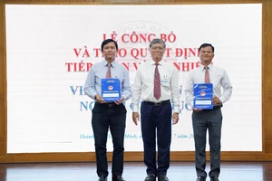 Sở GD&ĐT TP.HCM bổ nhiệm cán bộ đơn vị sự nghiệp công lập trực thuộc