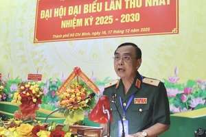 Thiếu tướng Nguyễn Minh Hoàng tái đắc cử Chủ tịch Hội Cựu chiến binh TP.HCM 