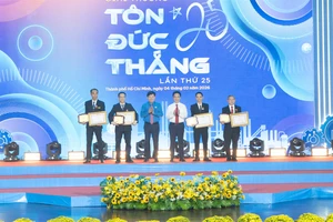 Giải thưởng Tôn Đức Thắng: Nhiều dấu ấn nổi bật
