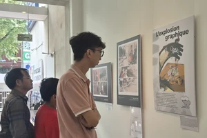 Khai mạc triển lãm truyện tranh Bỉ 'Du hành trong không gian thứ 9' tại TP.HCM