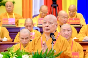 Hòa thượng Thích Lệ Trang tái đắc cử Trưởng ban Trị sự Giáo hội Phật giáo Việt Nam 