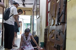 Căn hầm bí mật của Biệt động Sài Gòn thu hút khách tham quan dịp lễ 30-4