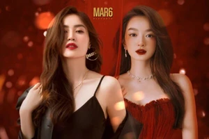 Lan Ngọc kết hợp với Kaity Nguyễn trong 'Tứ đại mỹ nhân'