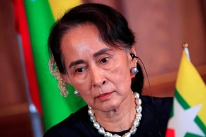 Cố vấn Nhà nước Aung San Suu Kyi. Ảnh: REUTERS