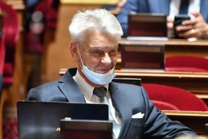 Thượng nghị sĩ Pháp Alain Richard. Ảnh: NURPHOTO / GETTY IMAGES