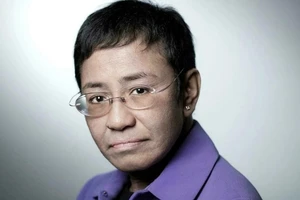 Nhà báo Philippines Maria Ressa. Ảnh: AFP