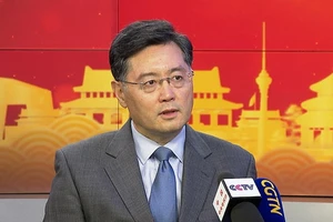 Ông Tần Cương (Qin Gang) - đại sứ Trung Quốc tại Mỹ. Ảnh: CCTV