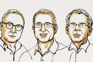 Giải Nobel Kinh tế 2021 vinh danh 3 nhà tiên phong về 'thí nghiệm tự nhiên'. Ảnh: NOBEL WEBSITE