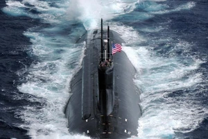 Tàu ngầm Mỹ USS Connecticut. Ảnh: THE EURASIANTIMES