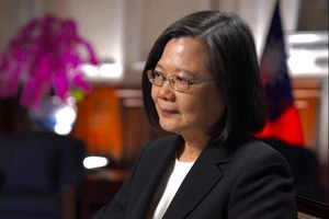 Bà Thái Anh Văn xác nhận sự hiện diện của binh sĩ Mỹ tại Đài Loan. Ảnh: CNN