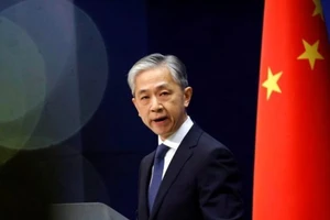 ​Người phát ngôn Bộ Ngoại giao Trung Quốc Uông Văn Bân. Ảnh: REUTERS