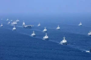 Hải quân Trung Quốc. Ảnh: M.XIAOLIANG / DW