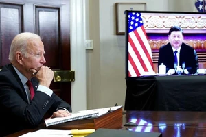 Thượng đỉnh Mỹ-Trung bắt đầu với giọng điệu tích cực, nhận xét thân tình. Ảnh: REUTERS