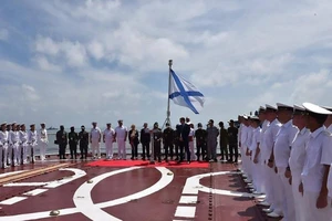 Triển vọng hợp tác từ cuộc tập trận hải quân chung Nga-ASEAN đầu tiên. Ảnh: AFP
