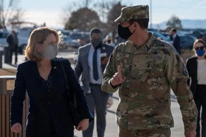 Thứ trưởng Quốc phòng Mỹ Kathleen Hicks. Ảnh: REUTERS