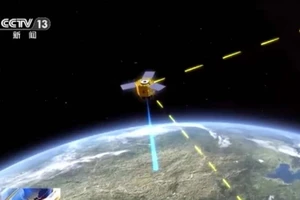 Vệ tinh Beijing-3. Ảnh: CCTV