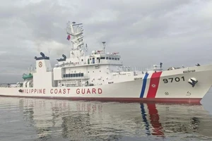 Tàu BRP Teresa Magbanua. Ảnh: PCG / FACEBOOK