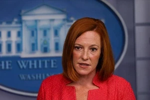 Thư ký báo chí Nhà Trắng Jen Psaki. Ảnh: REUTERS