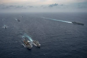 Hải quân Mỹ xác định 'hoạt động ở tiền phương' là trụ cột trong đối phó Bắc Kinh. Ảnh: HẢI QUÂN MỸ