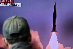 Mỹ lo ngại Triều Tiên có thể thử hạt nhân vào ngày 15-4. Ảnh: TNS