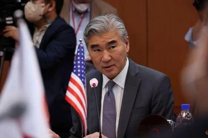Đặc phái viên của Mỹ về Triều Tiên – ông Sung Kim. Ảnh: REUTERS